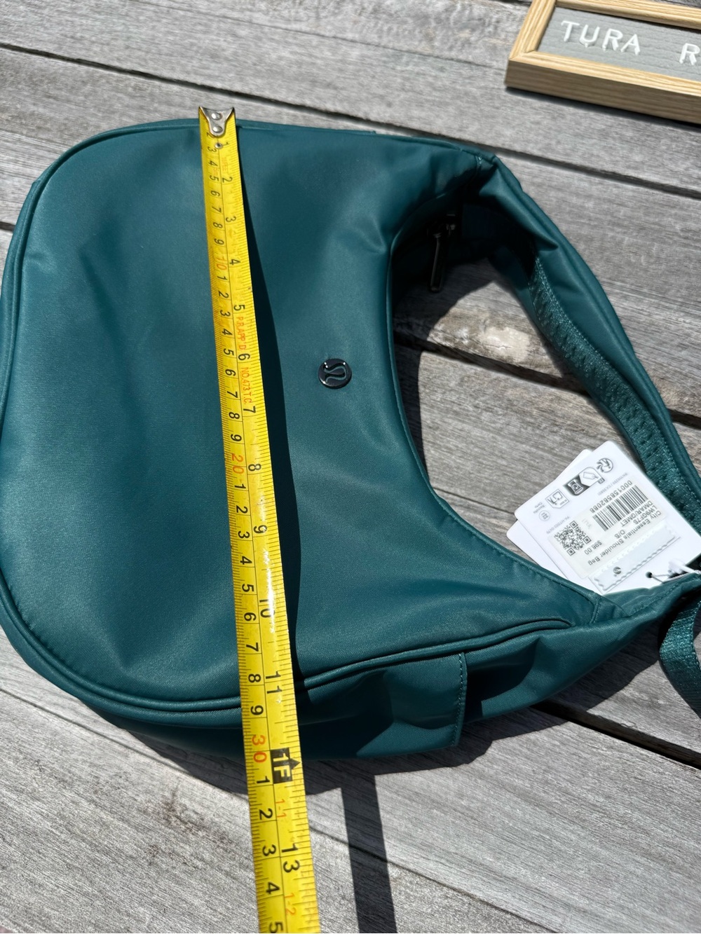 Lululemon City Essentials Shoulder Bag Deep Marina 4L OS NWT - Picture 2 of 7